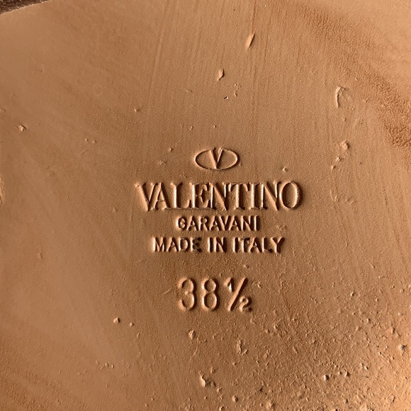 VALENTINO rockstud metallic “Alce” thong sandal - Picture 10 of 14